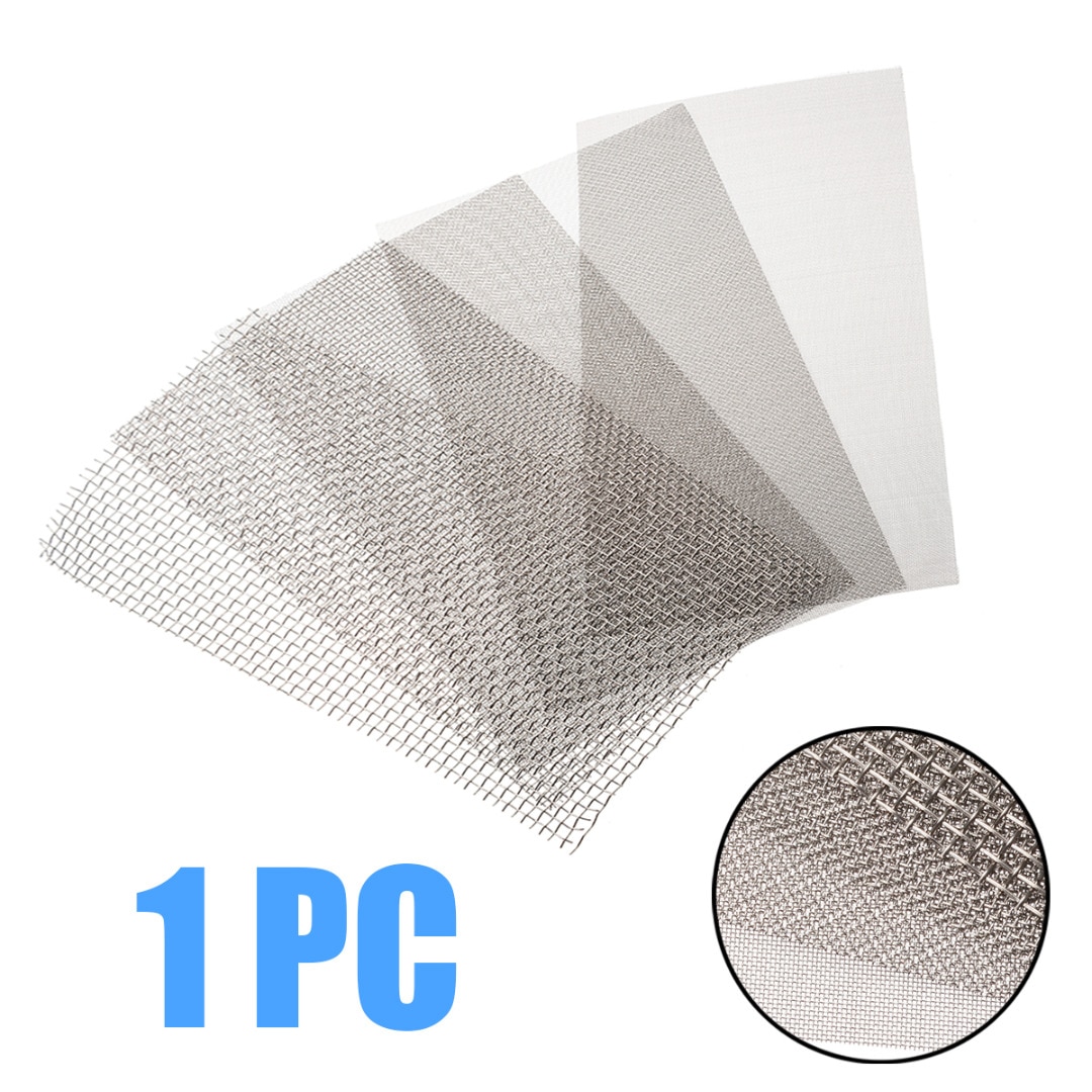 1pc Stainless Steel Woven Wire Mesh 5/8/20/30/40 Mesh..